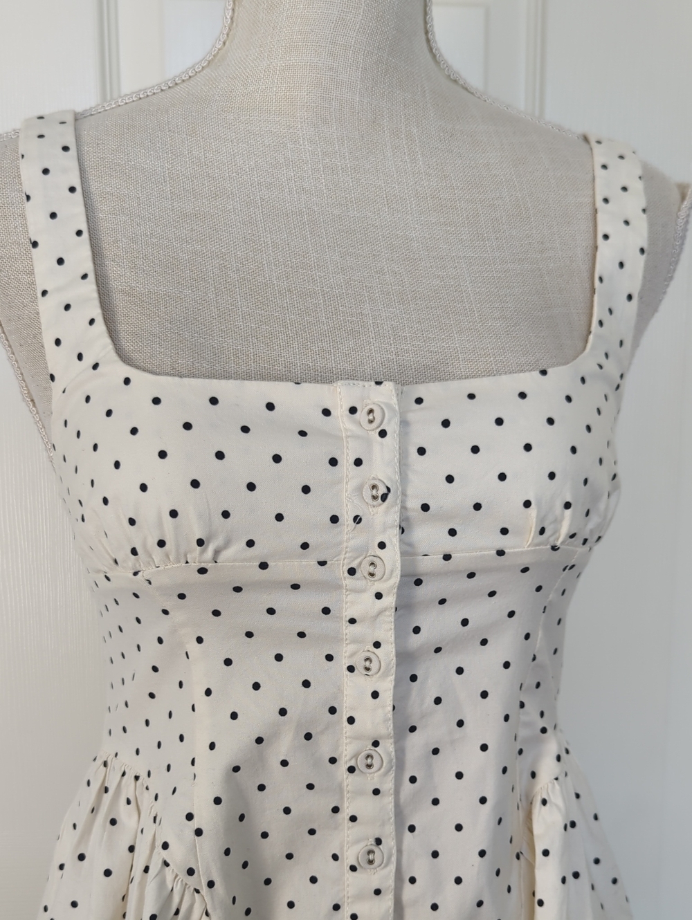 Free People Women's Polka Dot Astrid Mini Dress - Picture 7 of 11